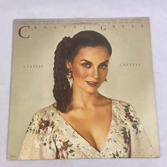 Crystal Gayle Classic Crystal 1979 Liberty Records LOO-982 Vinyl Record LP - Picture 1 of 7